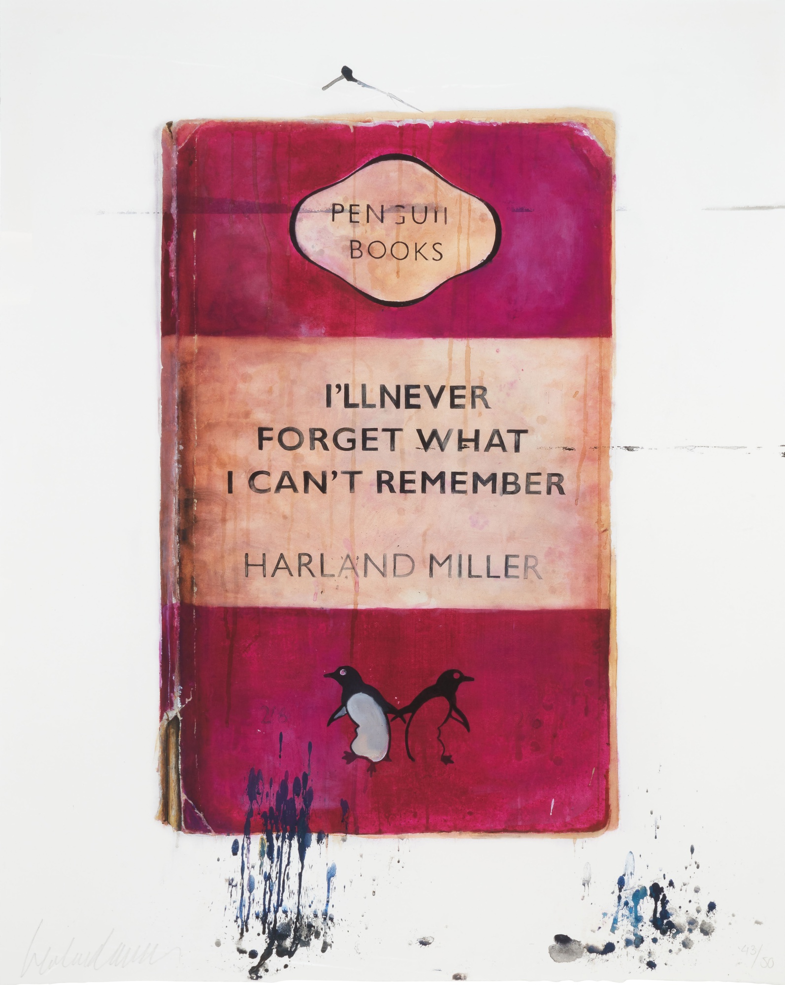 Harland Miller - I'll Never Forget What I Can't Remember