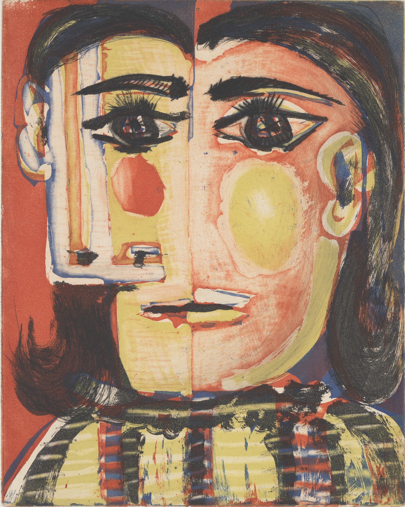 Pablo Picasso - Tête de Femme No. 5 (Portrait de Dora Maar)
