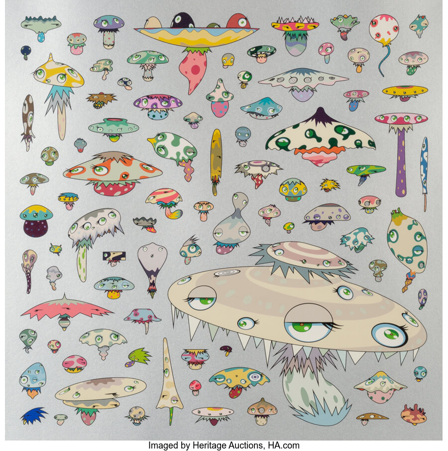 Takashi Murakami - Champignons