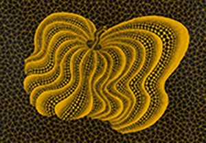 Yayoi Kusama - Dancing Pumpkin (YBL) (Kusama 320)