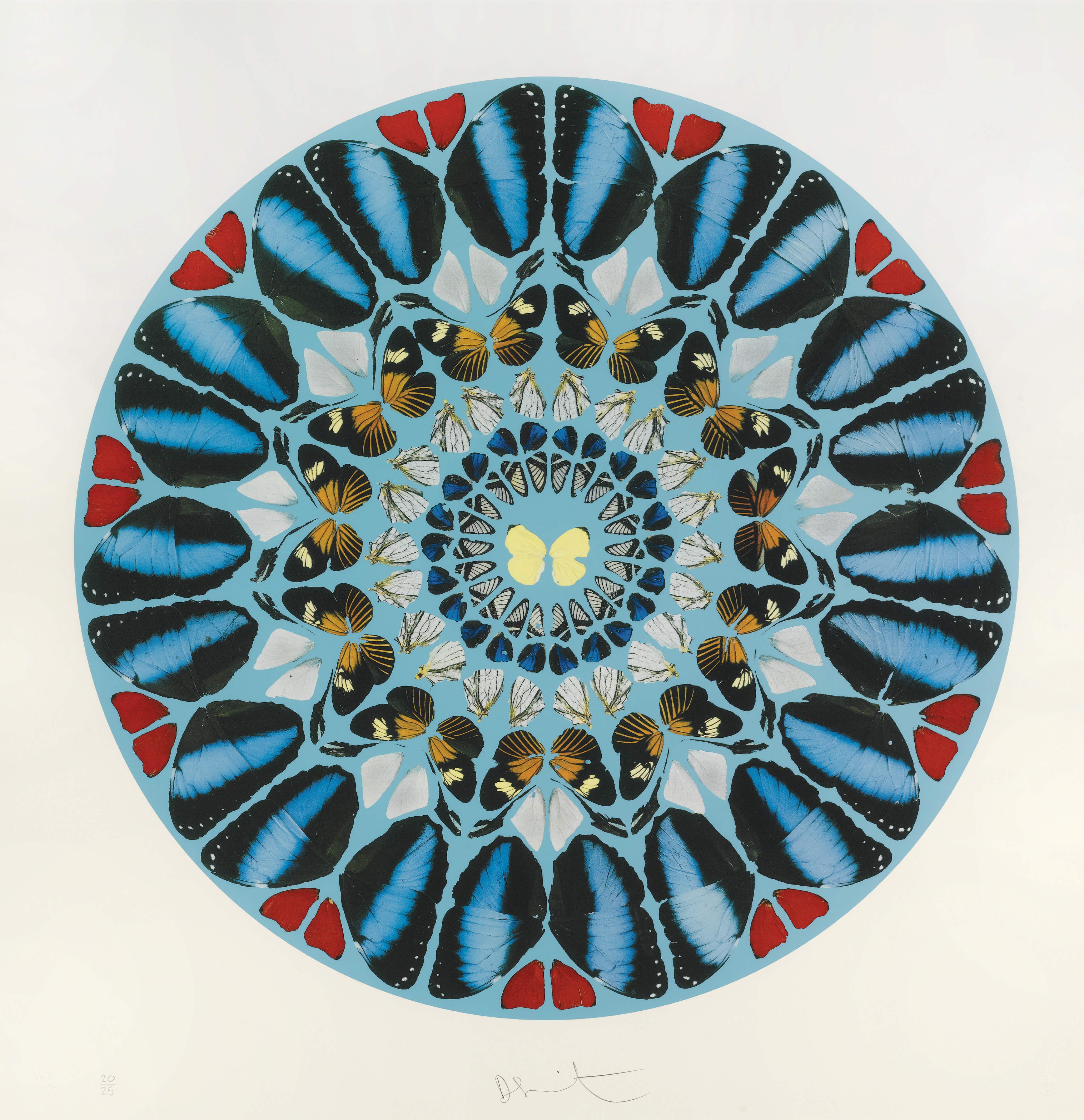 Damien Hirst - Psalm Print: Ad te, Domine, levavi