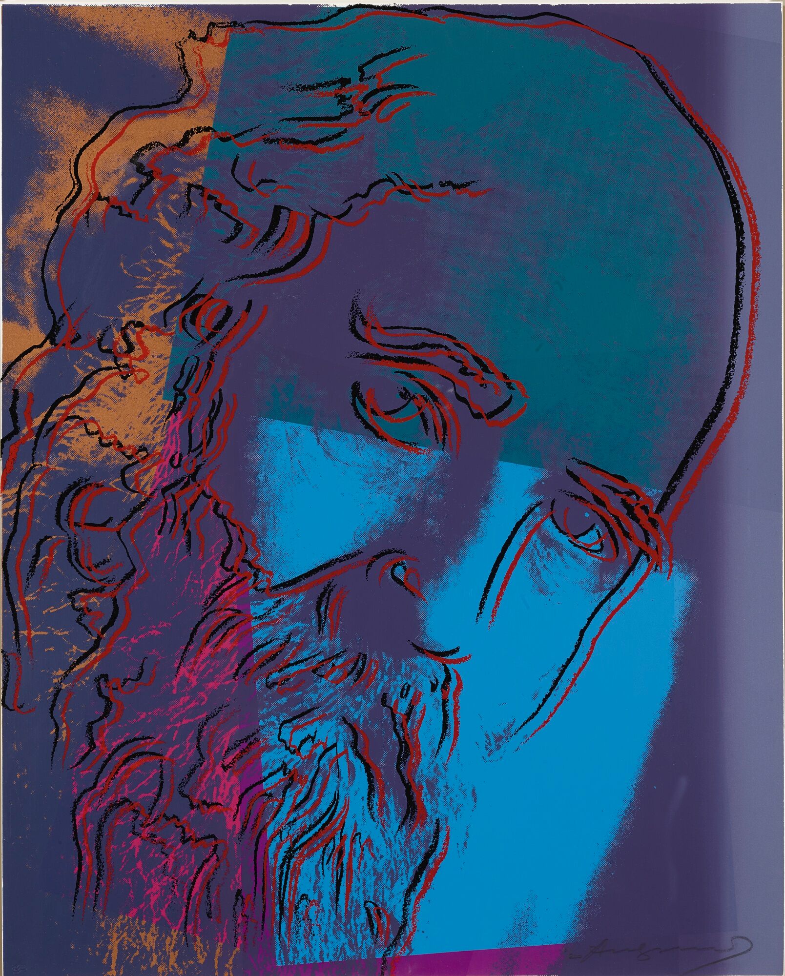 Andy Warhol - TEN PORTRAITS OF JEWS OF THE TWENTIETH CENTURY (F. & S. II.226-235)
