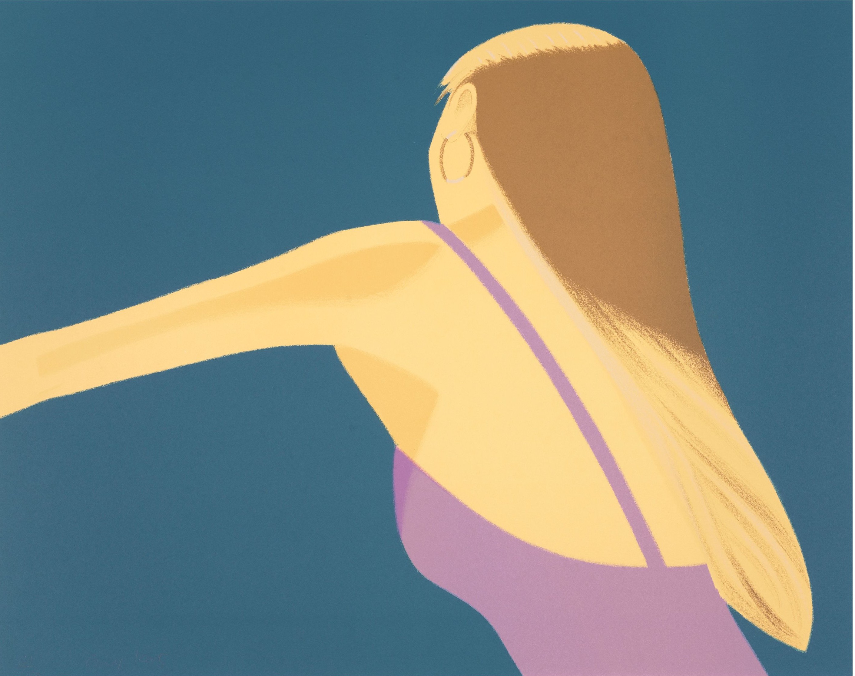 Alex Katz - William Dunas Dance 1; 2; 4, from Night (Cantz 157; 158; 160)