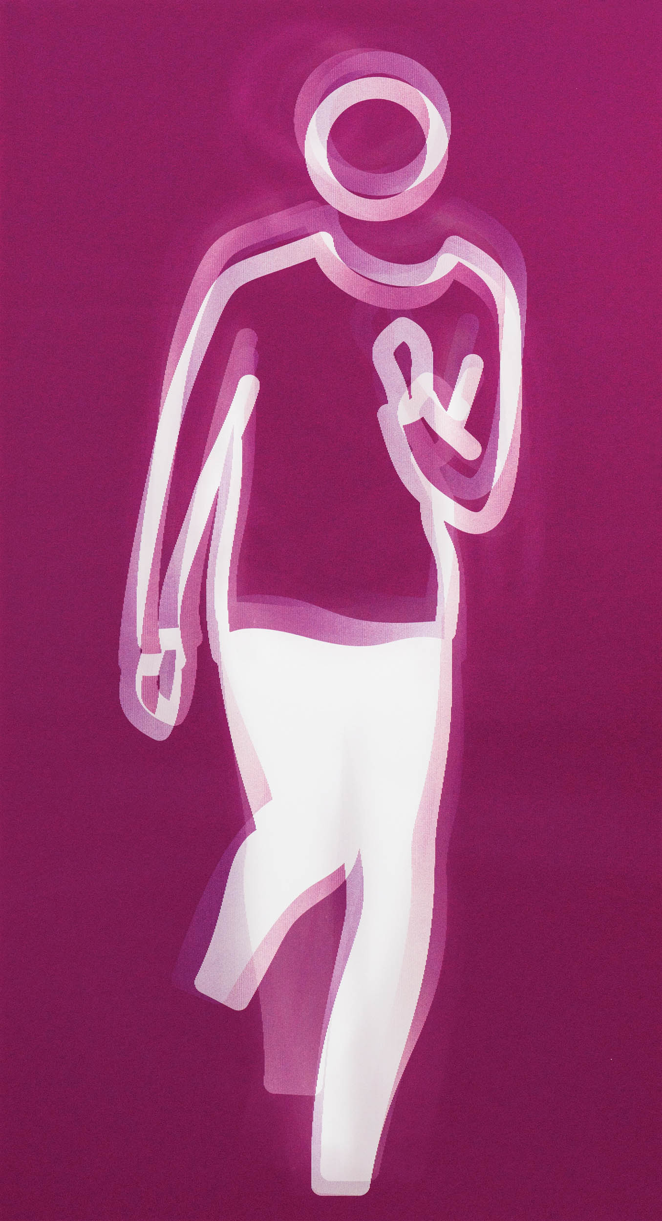 Julian Opie - Dance, Figure 4.