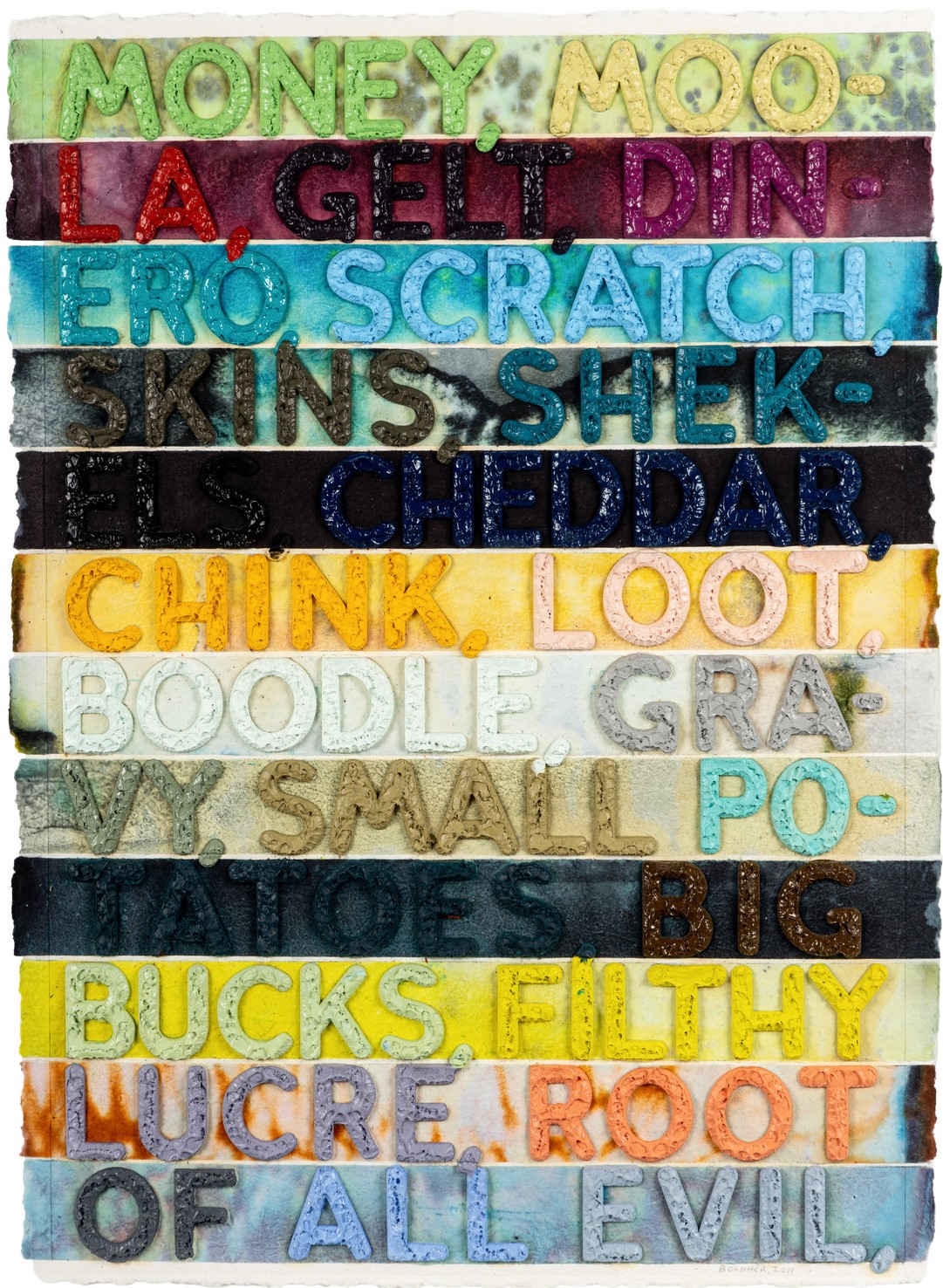Mel Bochner - Money
