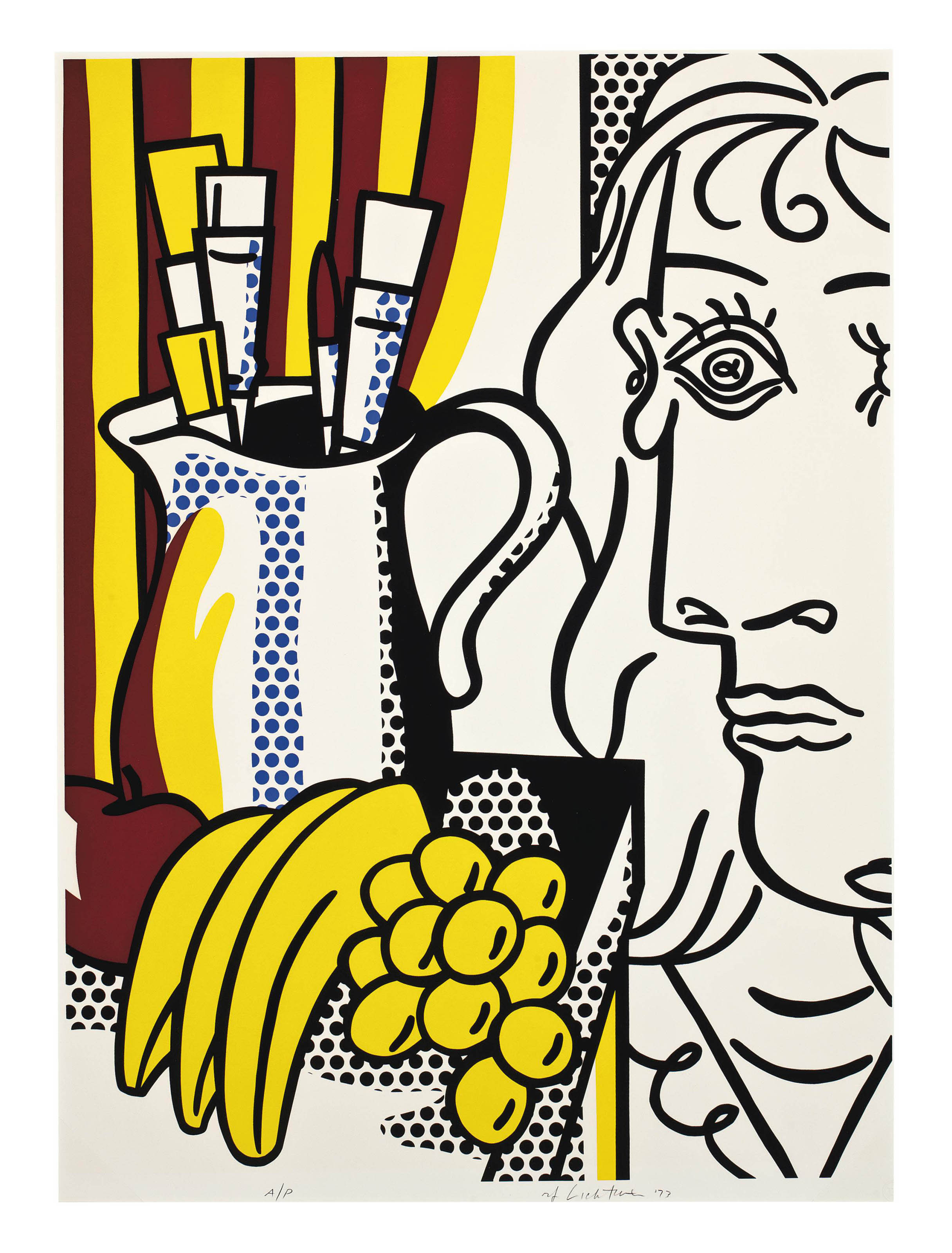 Roy Lichtenstein - Still Life with Picasso, from Hommage à Picasso