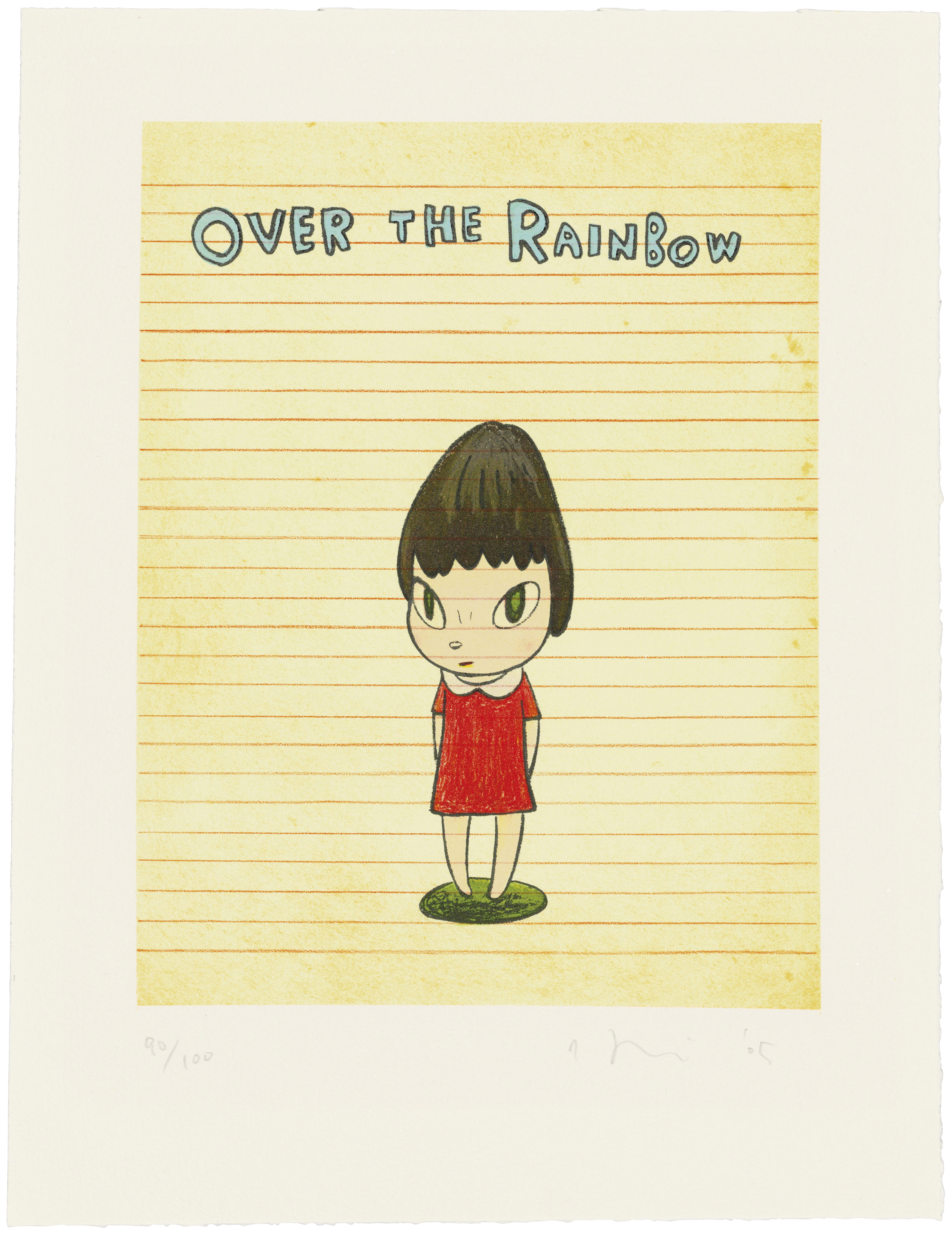 Yoshitomo Nara - Over the Rainbow