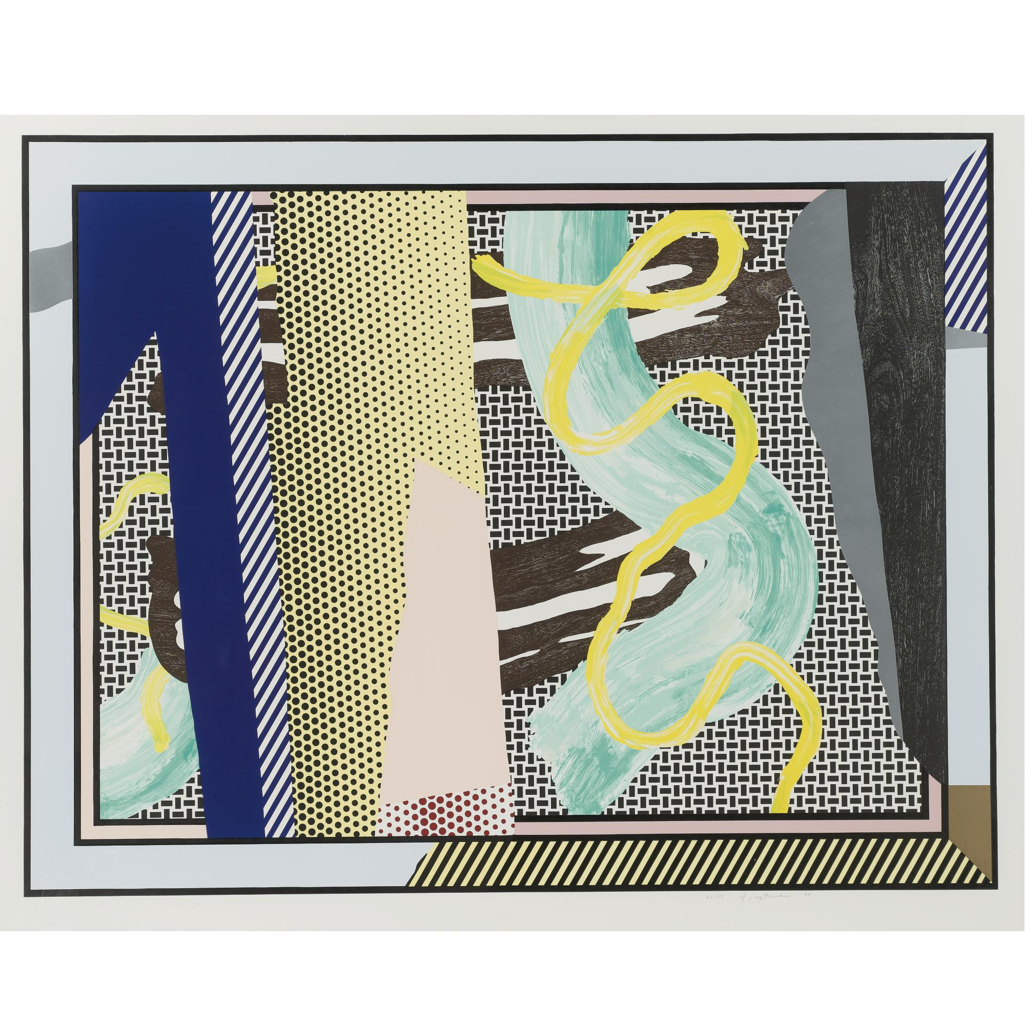 Roy Lichtenstein - Reflections on Brushstrokes