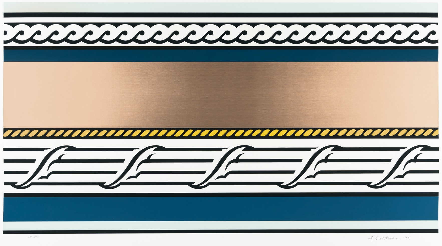 Roy Lichtenstein - Entablature IV