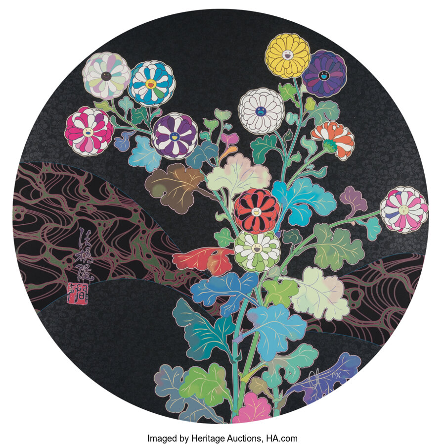 Takashi Murakami - Kansei: Wildflowers Glowing in The Night