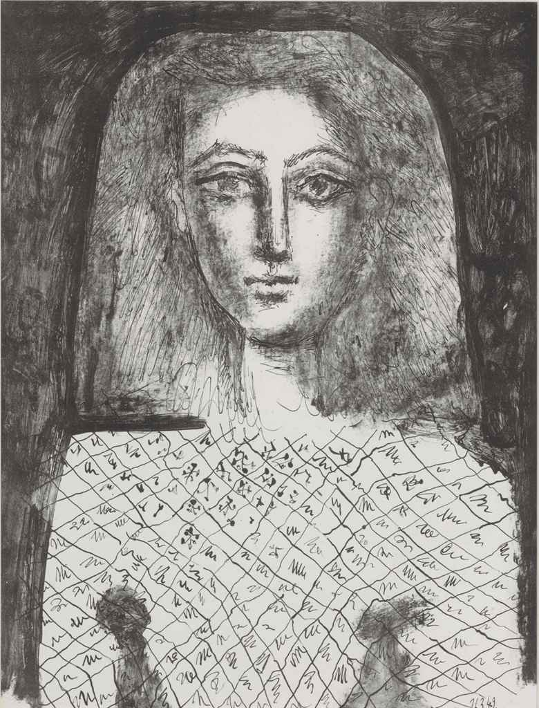 Pablo Picasso - Le Corsage à Carreaux