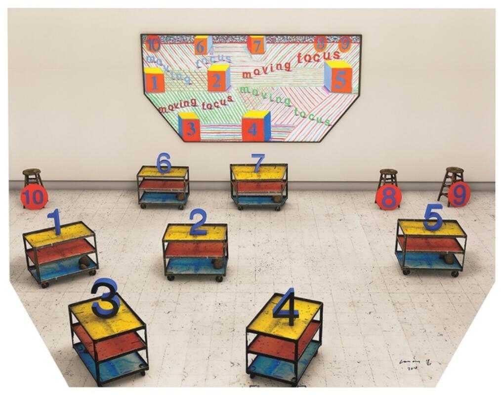 David Hockney - Focus Moving