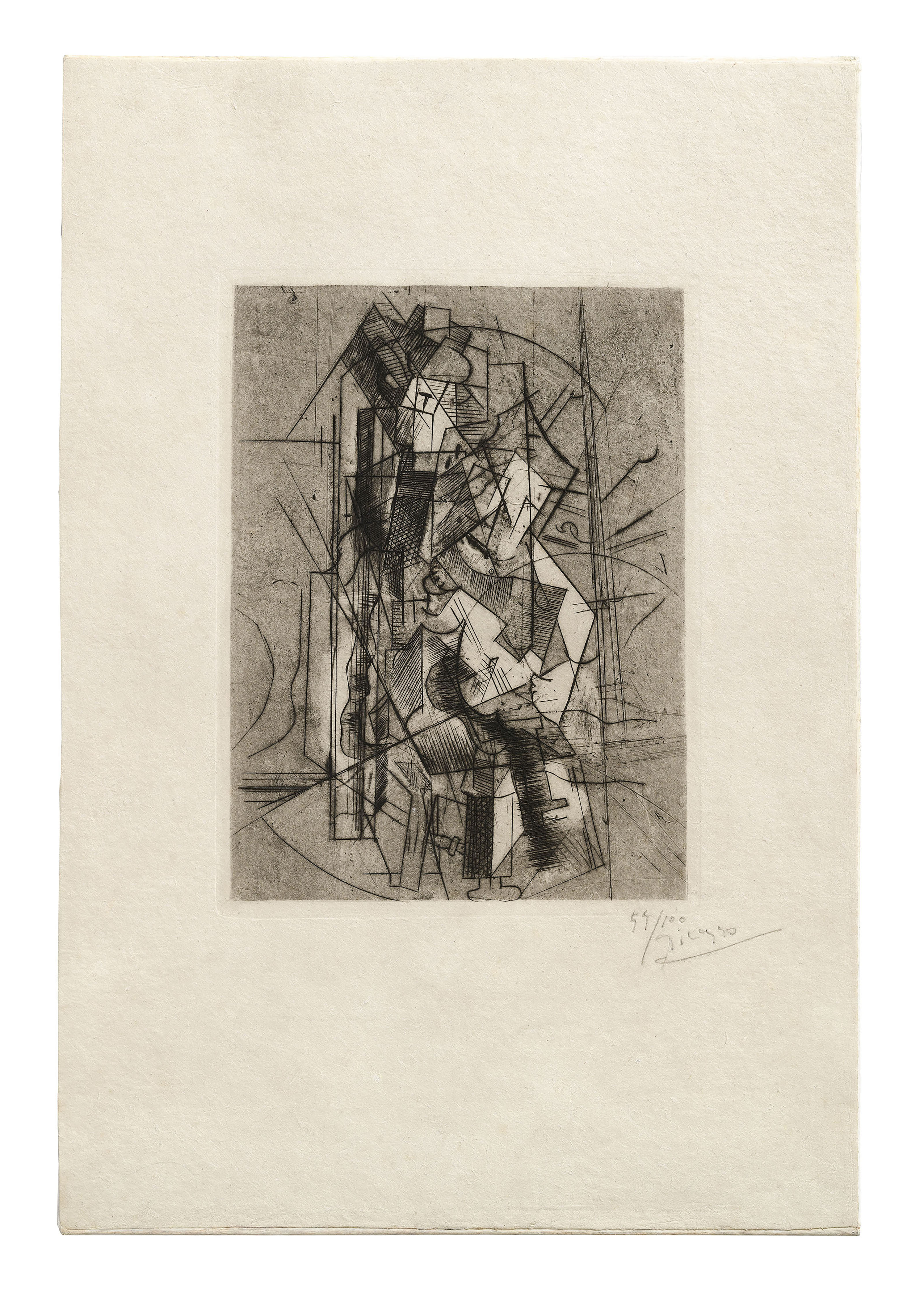 Pablo Picasso - L'homme à la guitare