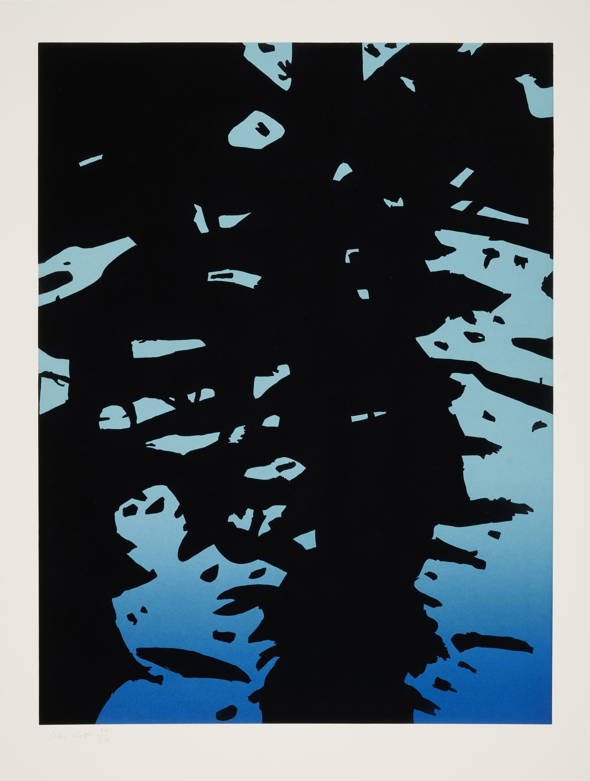 Alex Katz - Reflection II