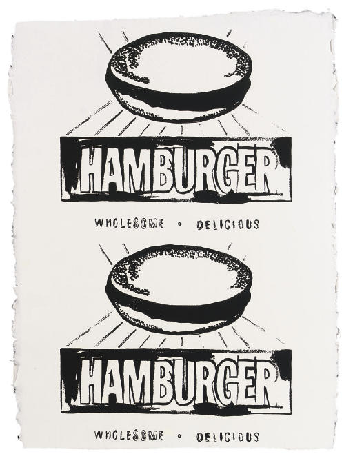Andy Warhol - Double Hamburger
