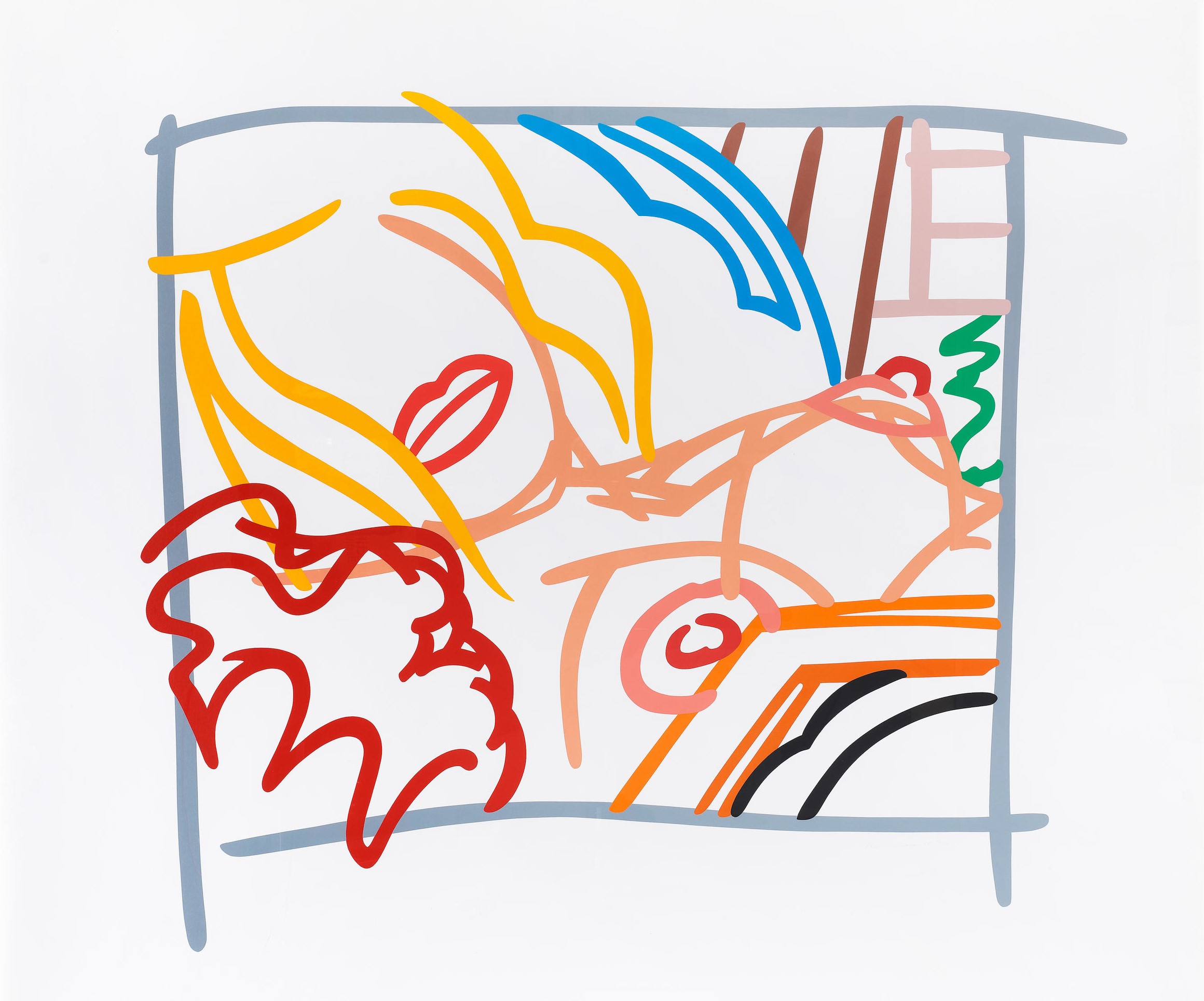 Tom Wesselmann - Bedroom Blonde Doodle with Photo