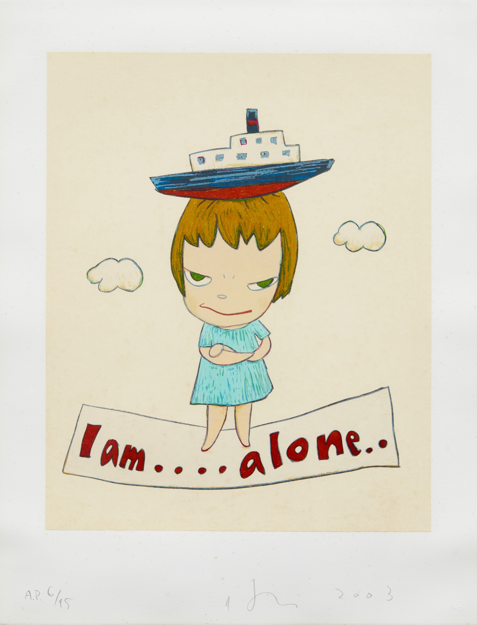 Yoshitomo Nara - I Am Alone..