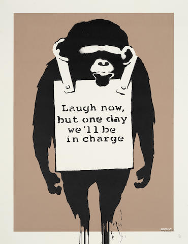 Banksy - Laugh Now