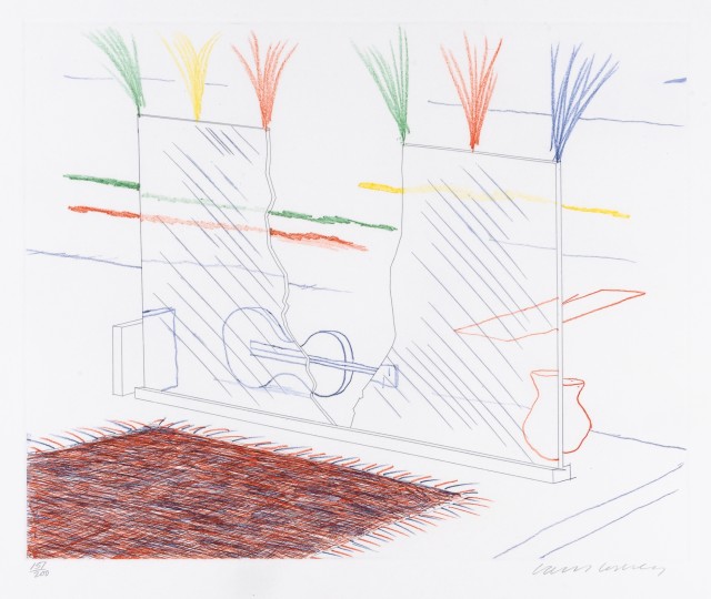 David Hockney - ON IT MAY STAY HIS EYE (SCOTTISH ARTS COUNCIL 215)