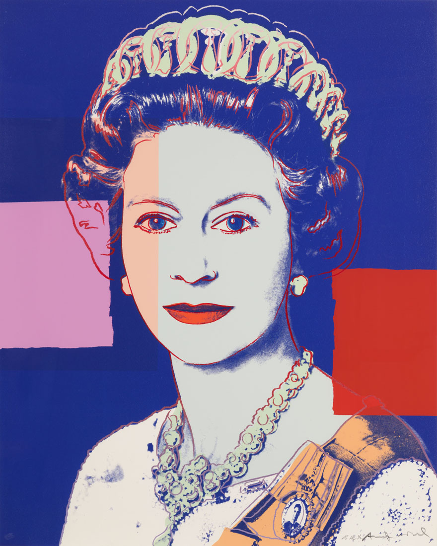 Andy Warhol - Queen Elizabeth II of the United Kingdom, from Reigning Queens, Royal Edition (337A)