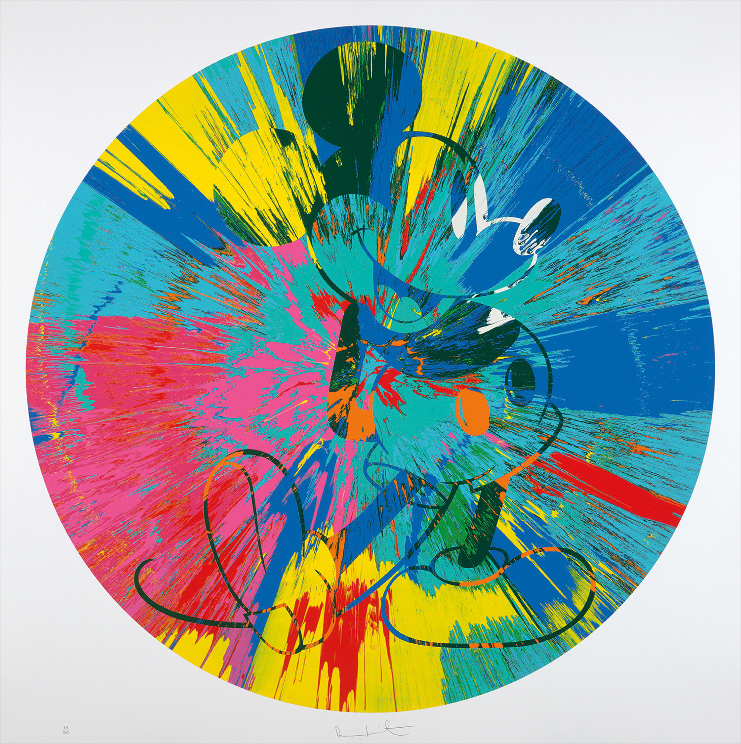 Damien Hirst - Beautiful Mickey