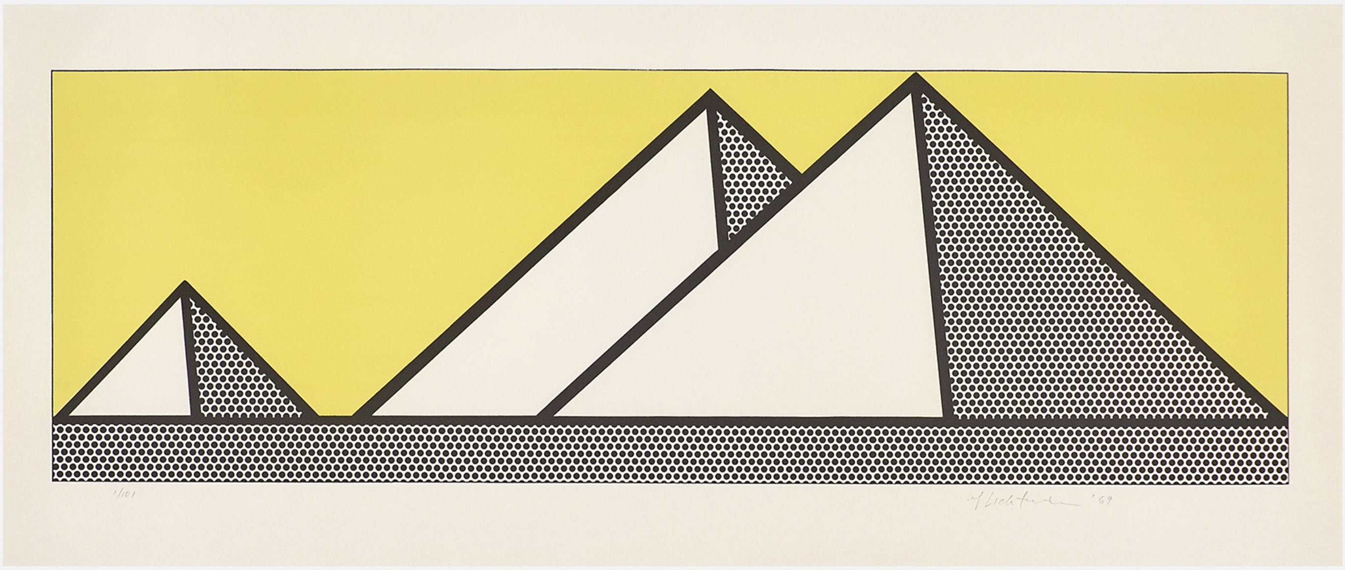 Roy Lichtenstein - Pyramids