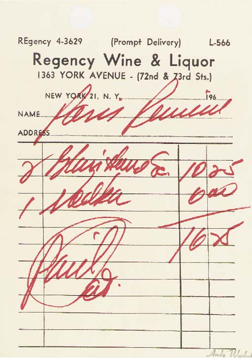 Andy Warhol - Paris Review