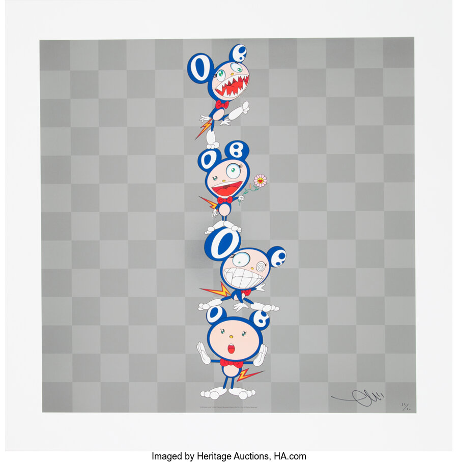 Takashi Murakami - DOB Totem Pole