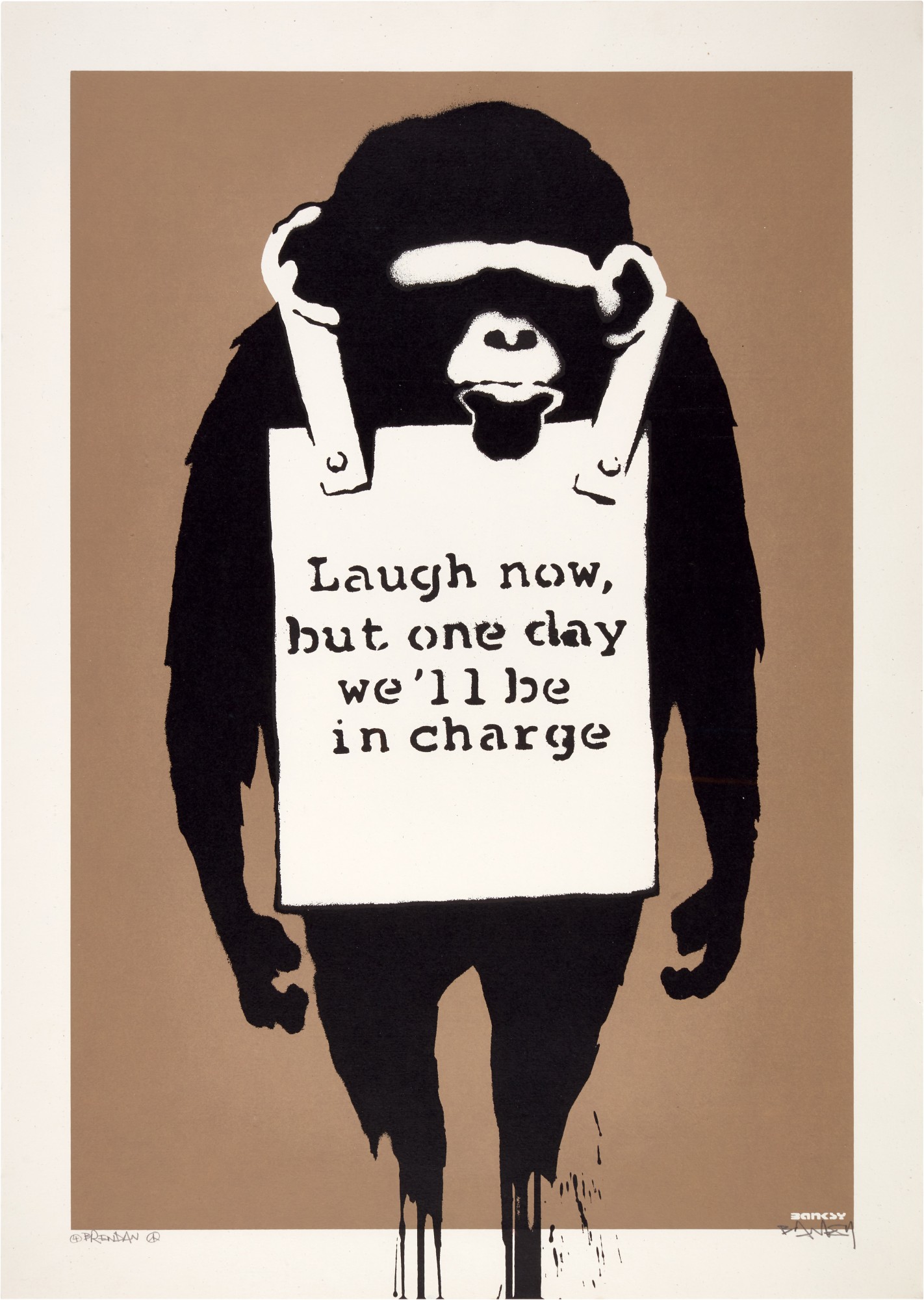 Banksy - Laugh Now
