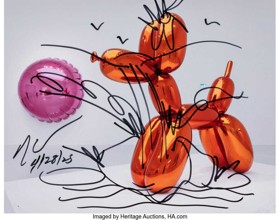 Jeff Koons - Untitled (Balloon Dog)