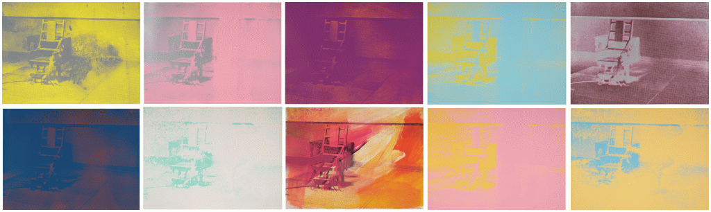 Andy Warhol - Electric Chairs