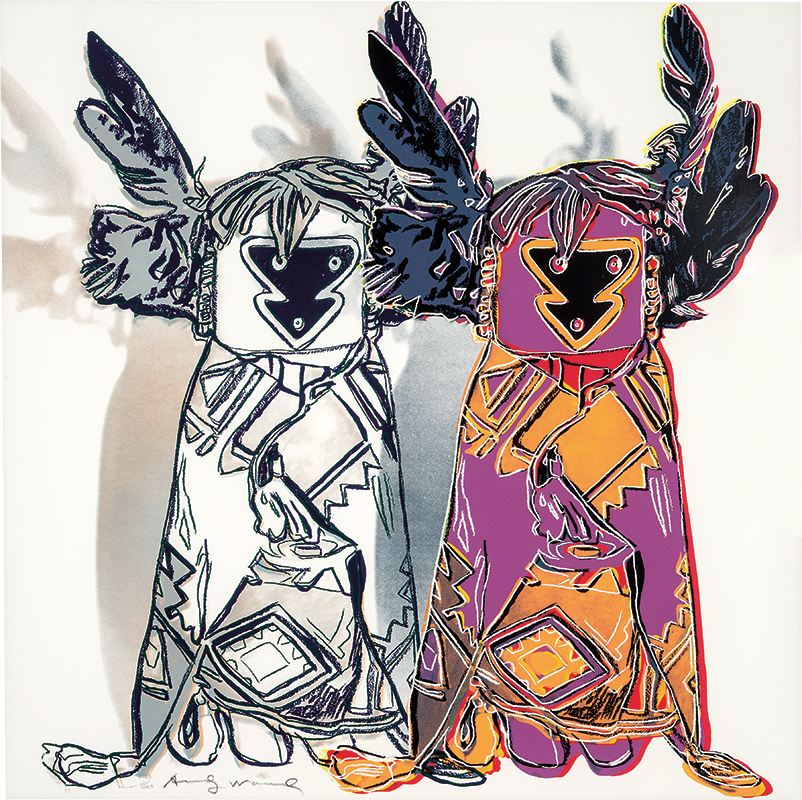 Andy Warhol - Kachina Dolls (from Cowboys and Indians)