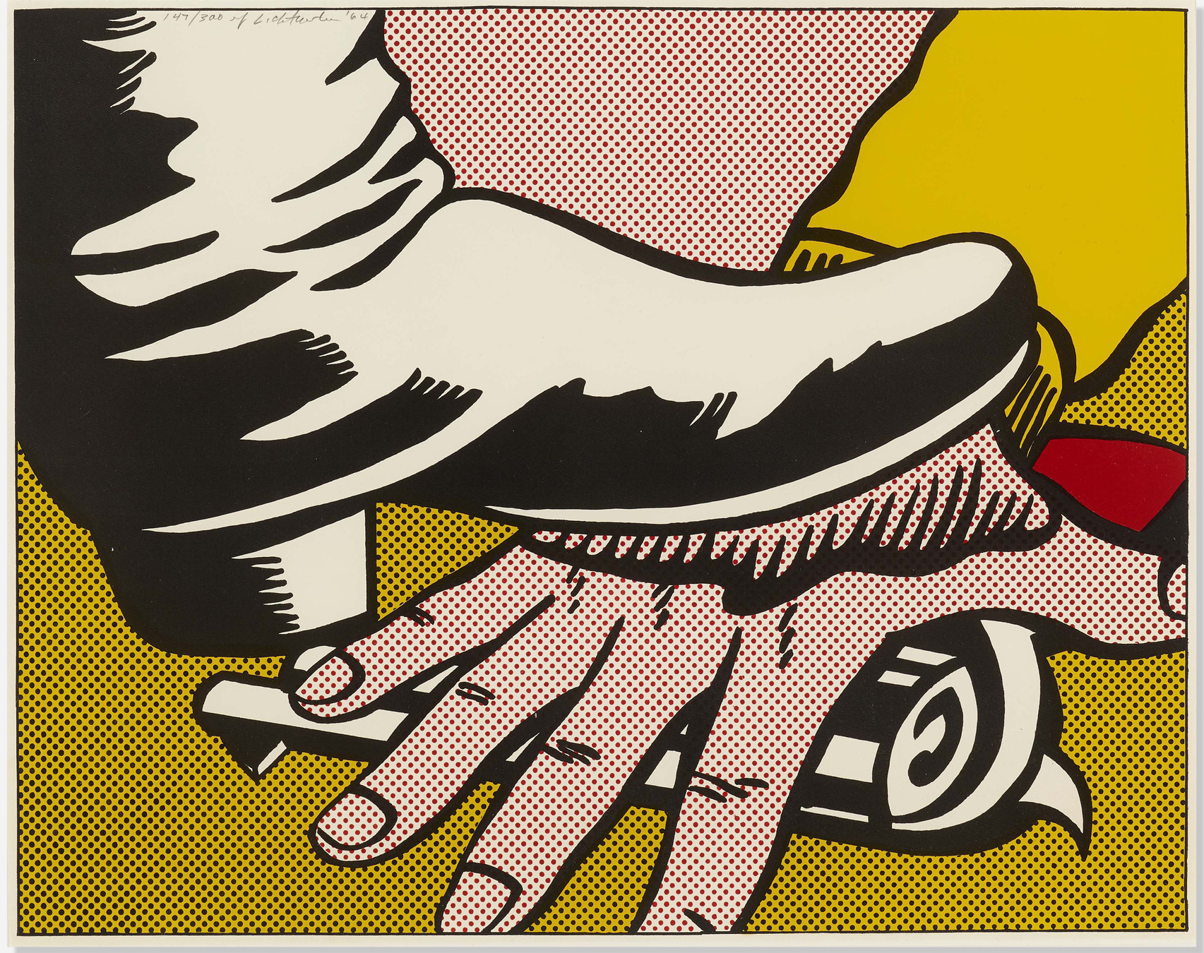 Roy Lichtenstein - Foot and Hand