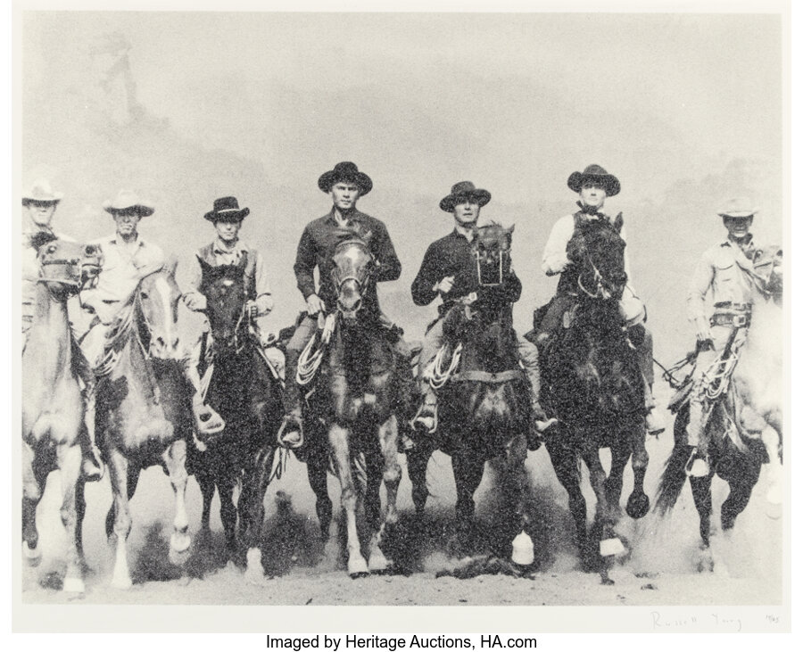 Russell Young - Magnificent Seven with Diamond Dust