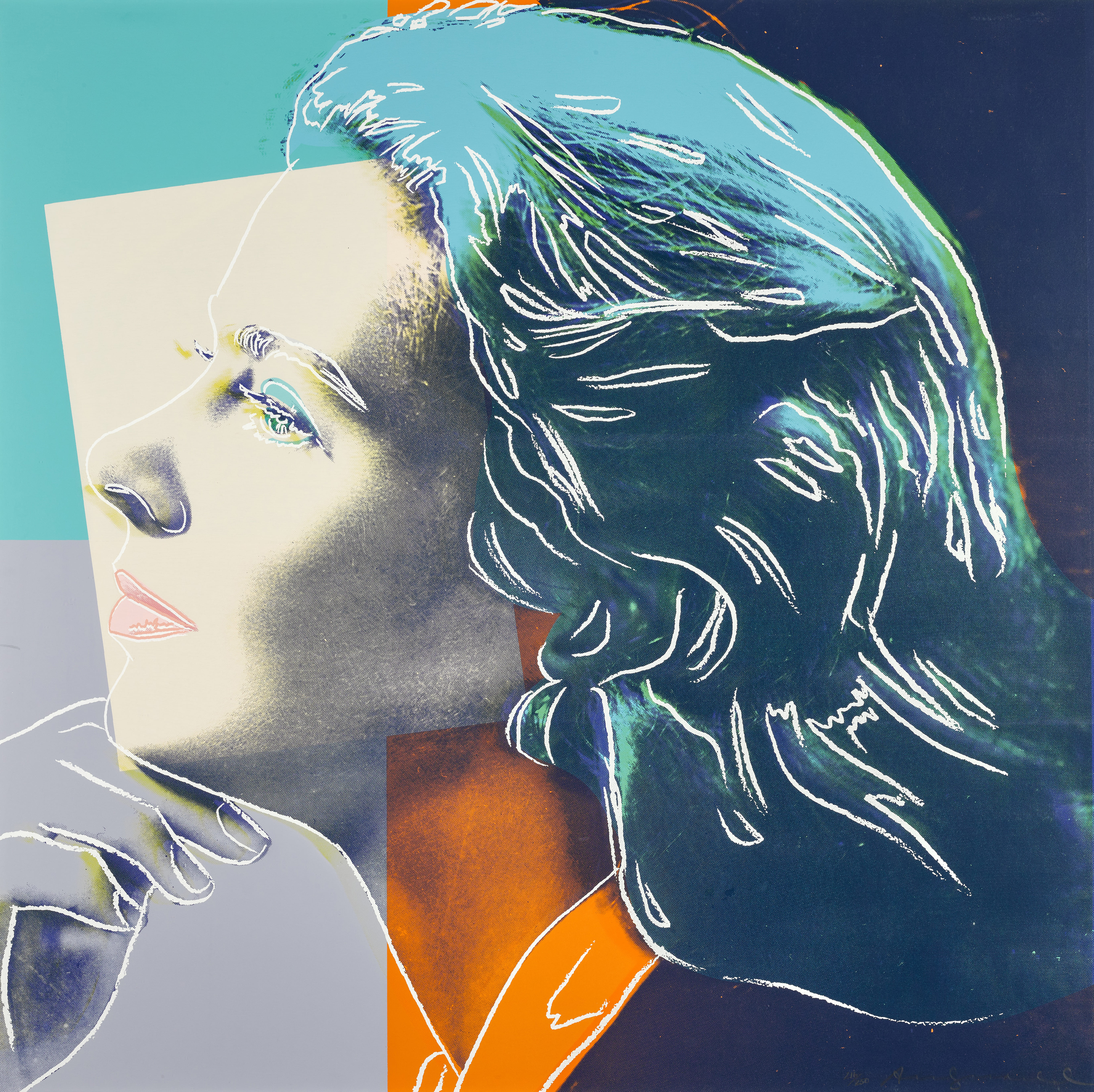 Andy Warhol - Ingrid Bergman, Herself