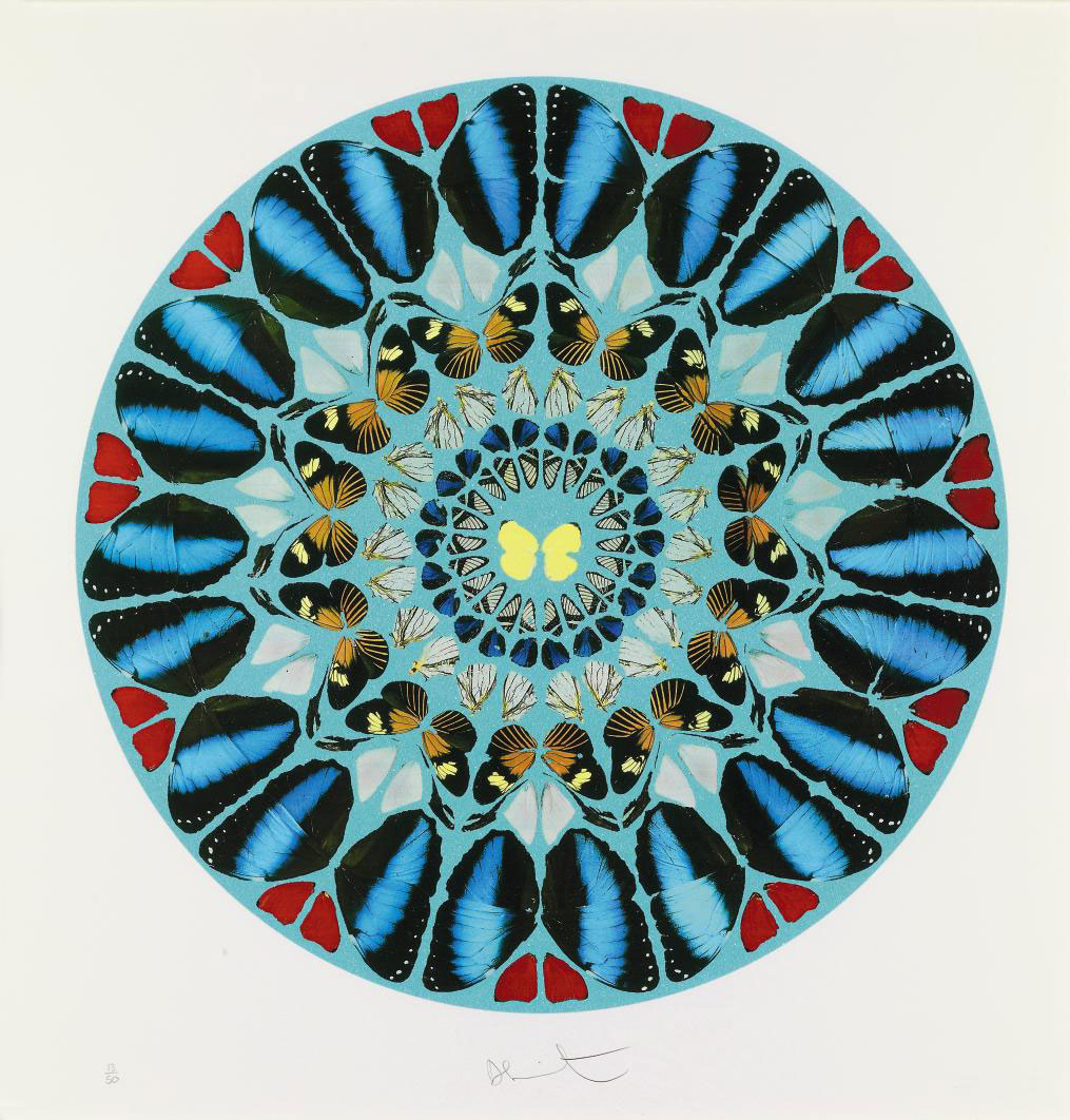 Damien Hirst - Psalm Print: Ad te, Domine, levavi