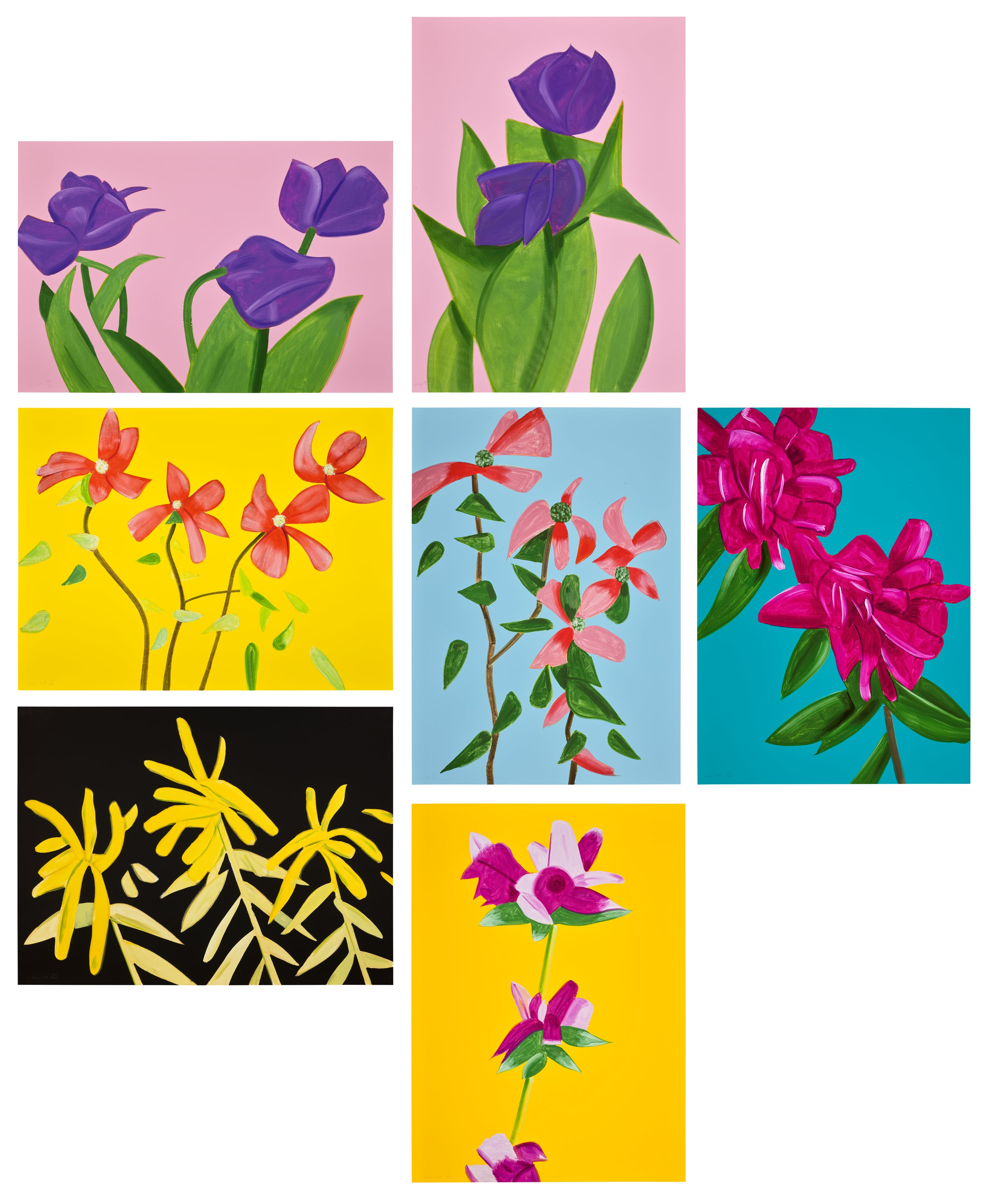 Alex Katz - Flowers (S. 731-737)