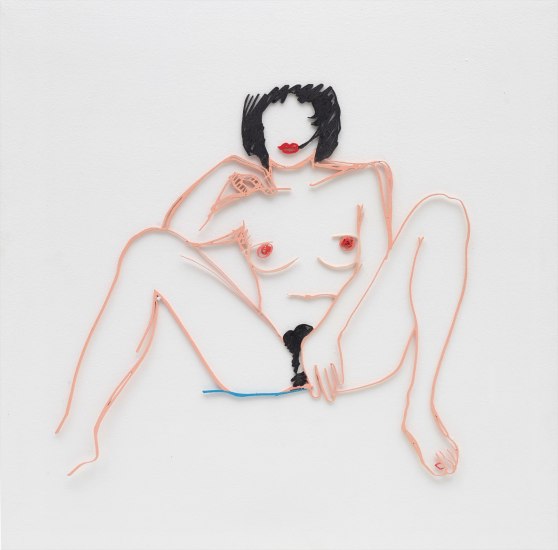 Tom Wesselmann - Monica Sitting with Legs Spread