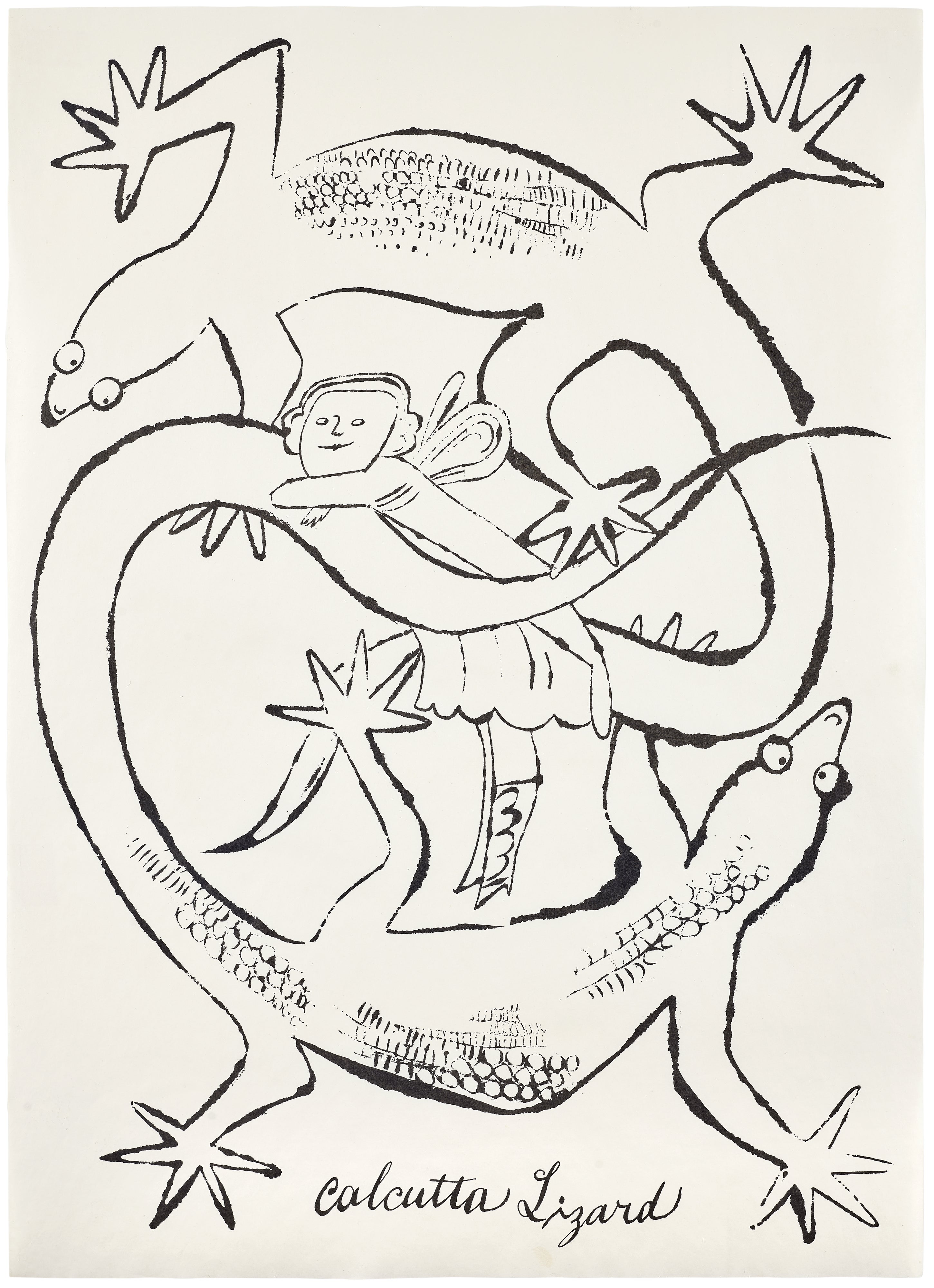 Andy Warhol - Calcutta Lizard, from the Wonderful World of Fleming-Joffe