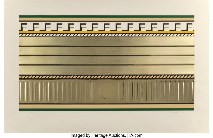 Roy Lichtenstein - Entablature III from Entablature