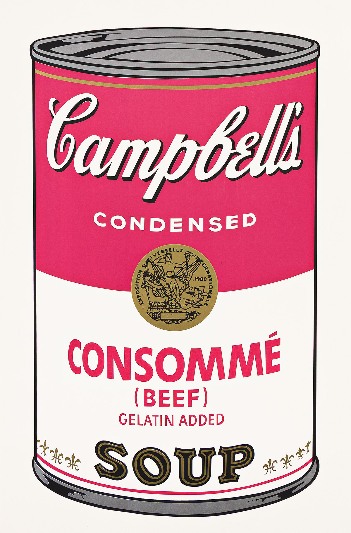 Andy Warhol - Consommé (Beef) from Campbell's Soup I.