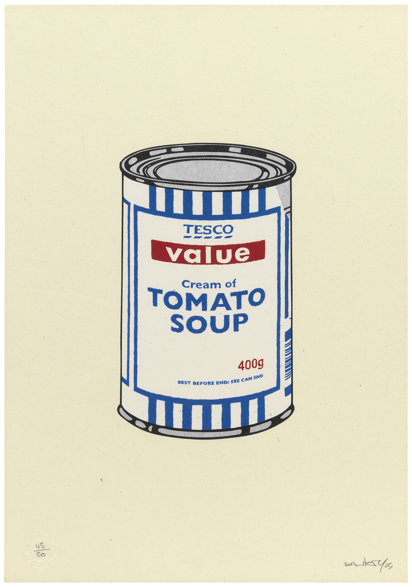 Banksy - Soup Can (Original)