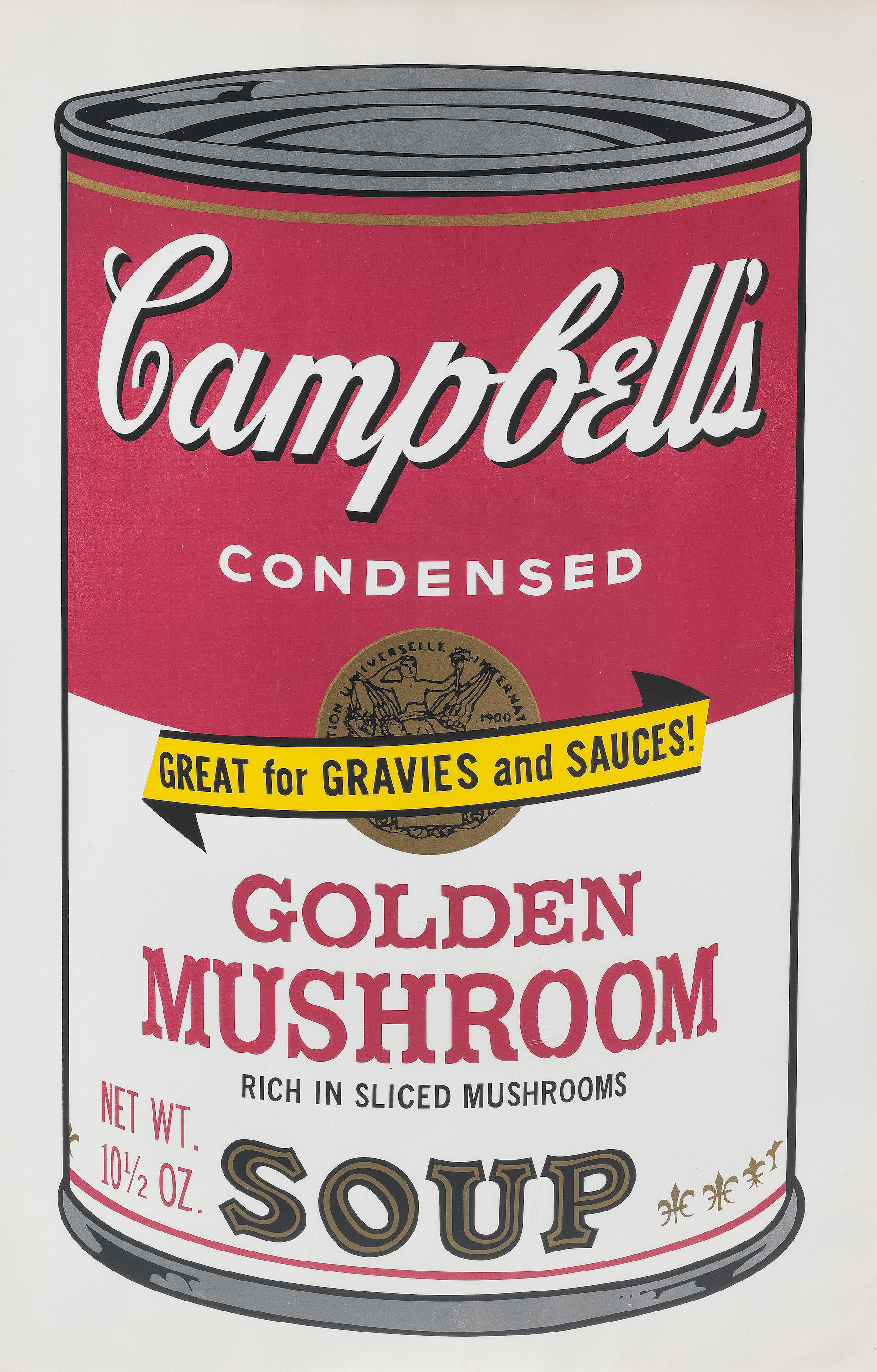 Andy Warhol - Golden Mushroom, from Campbell's Soup II (Feldman & Schellmann II.62)