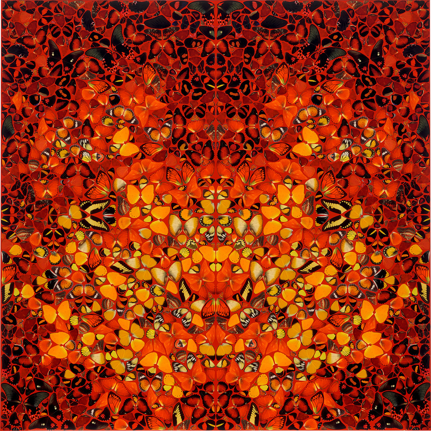 Damien Hirst - Fire, from The Elements (H6-8)