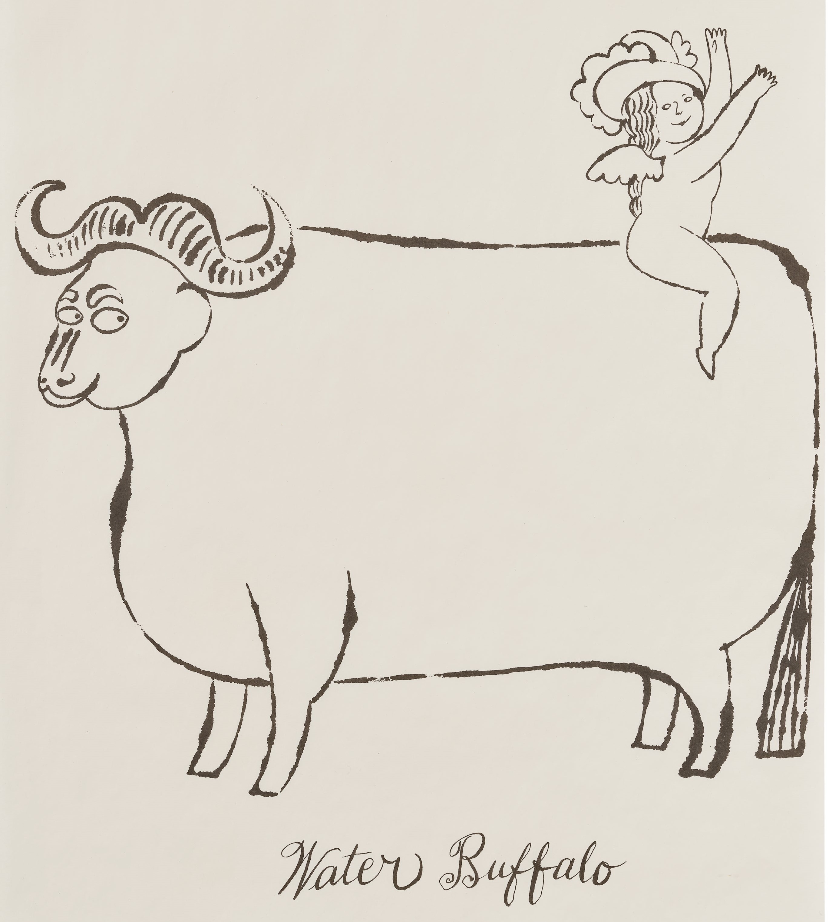 Andy Warhol - Water Buffalo, from the Wonderful World of Fleming-Joffe