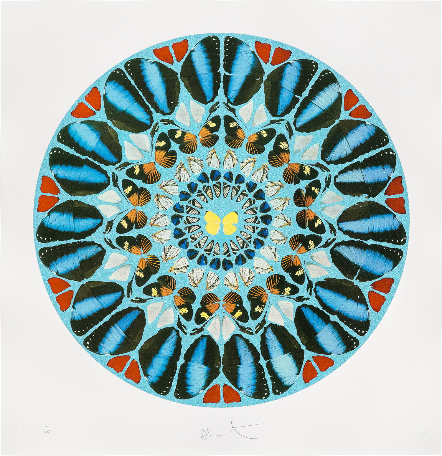 Damien Hirst - Ad te, Domine, levavi, from Psalm Prints