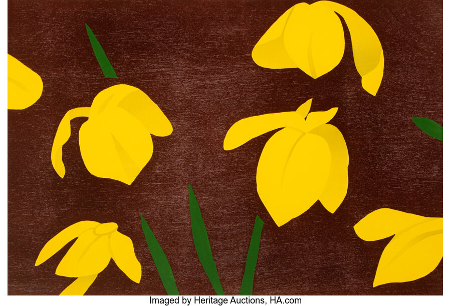 Alex Katz - Yellow Flags