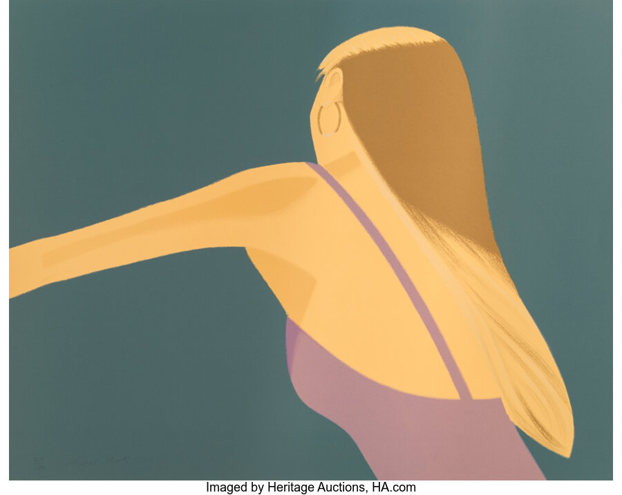 Alex Katz - Night: William Dunas Dance 1-4/Pamela (four works)