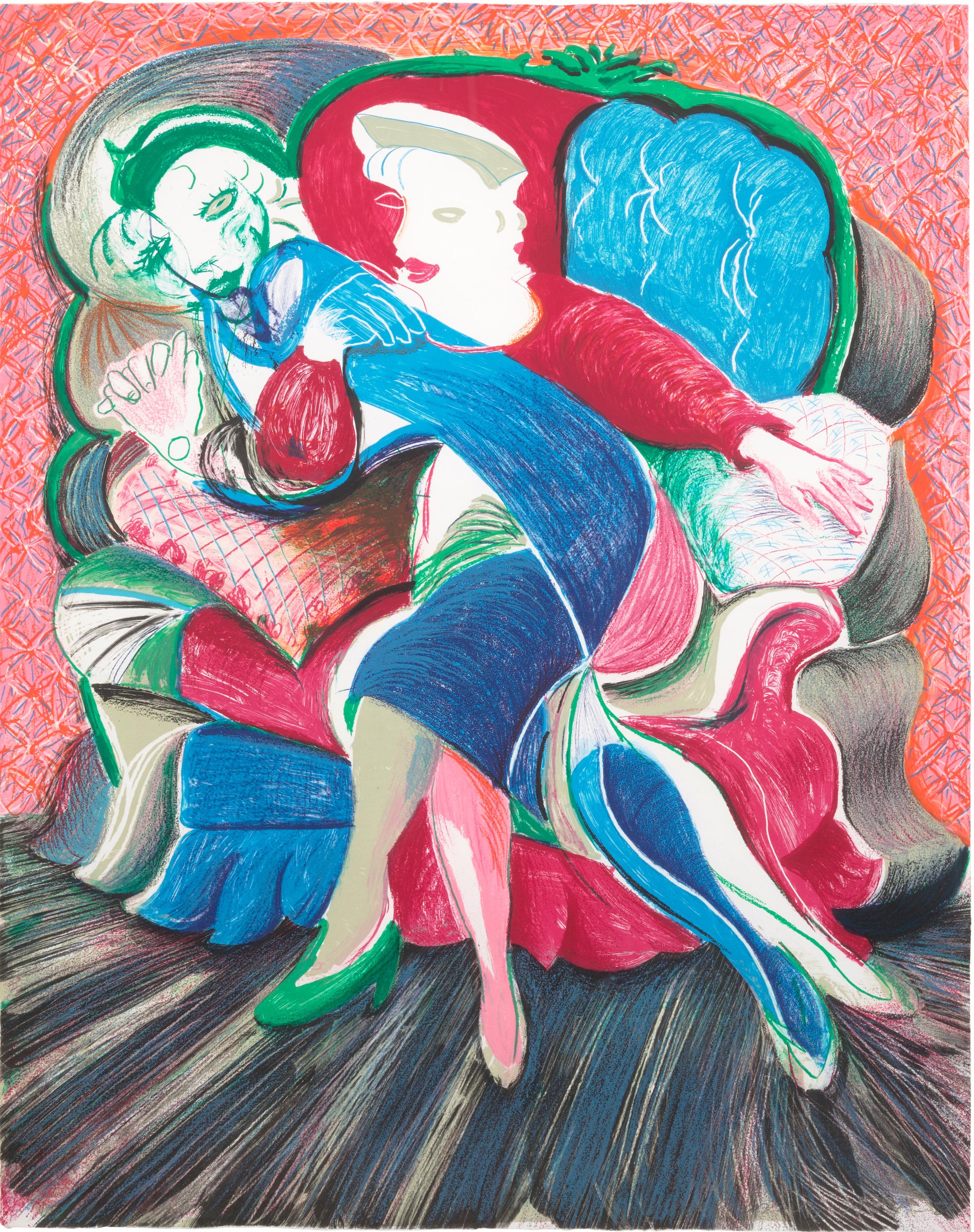 David Hockney - An Image of Celia, State I, from Moving Focus (MCAT 278)