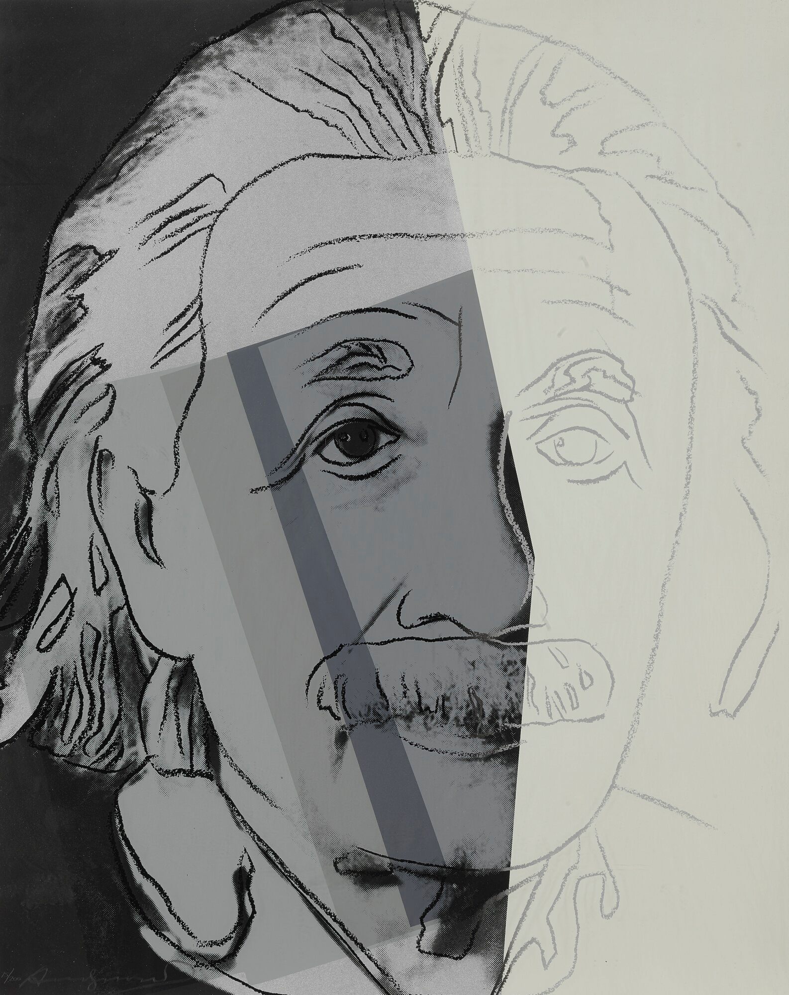 Andy Warhol - Albert Einstein